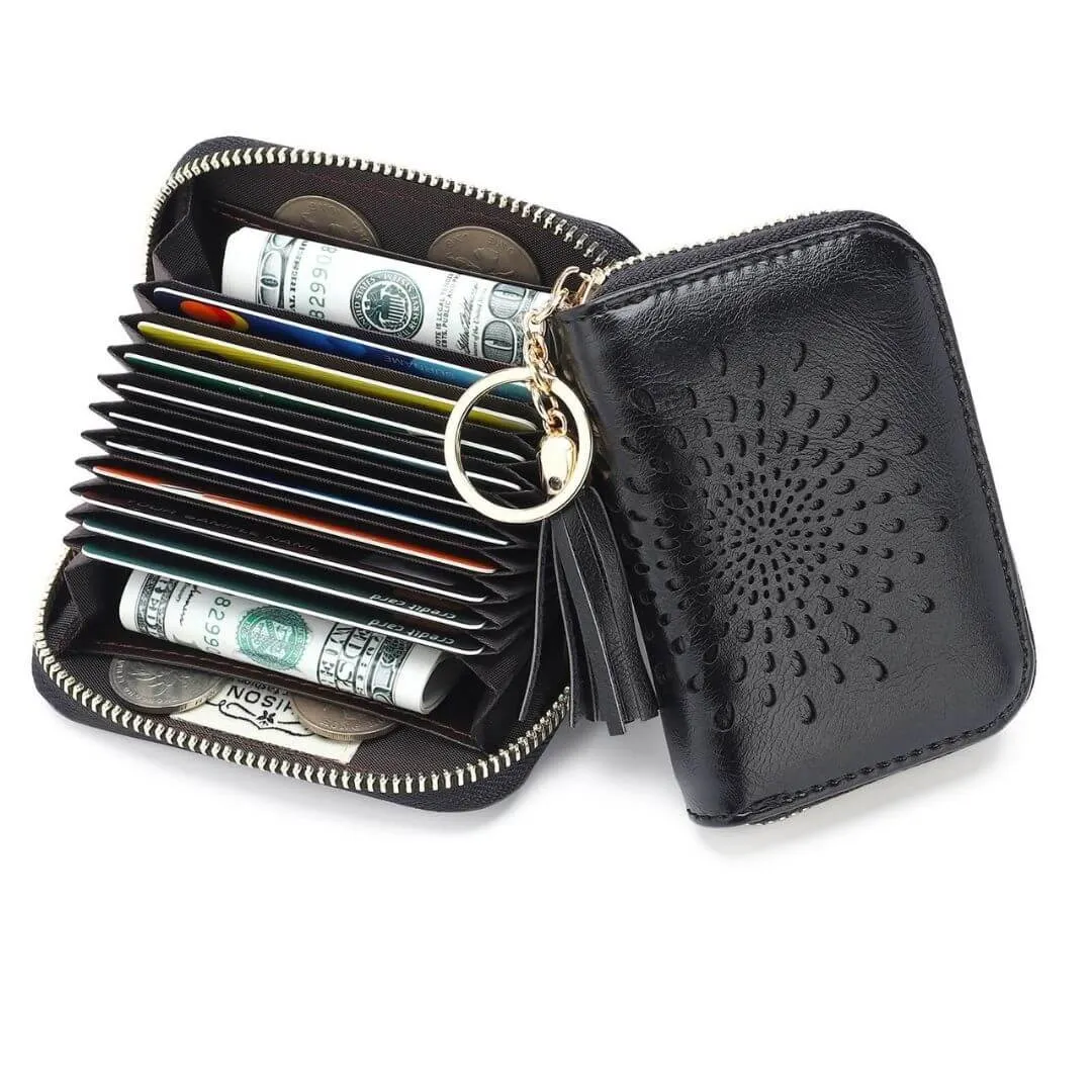 Popular single zipper lady card holder in 2021