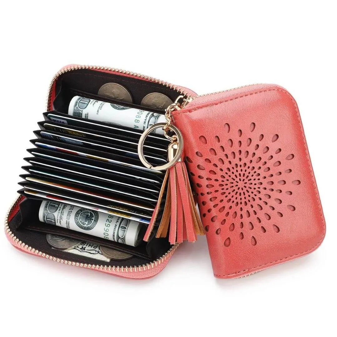 Popular single zipper lady card holder in 2021