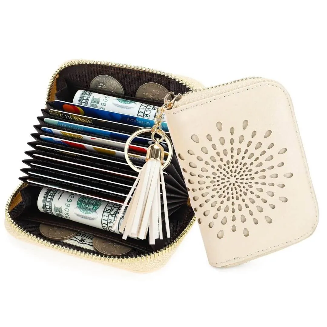 Popular single zipper lady card holder in 2021