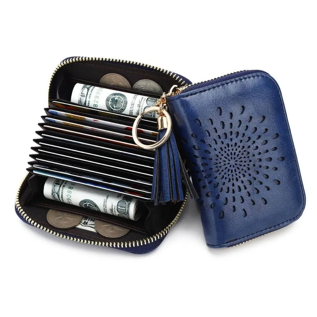 Popular single zipper lady card holder in 2021