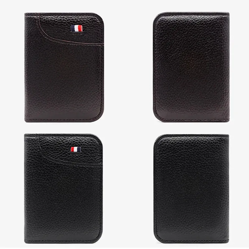 Portable Super Slim Soft Wallet PU Leather Mini Credit Card Wallet Purse Card Holders Men Wallet Thin Small Short Wallets