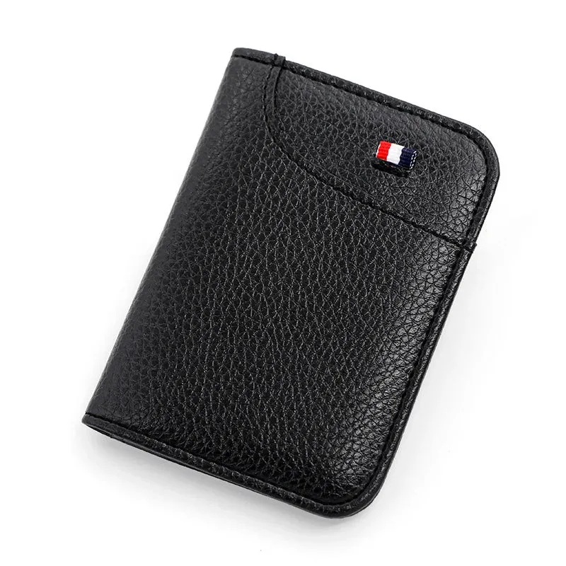 Portable Super Slim Soft Wallet PU Leather Mini Credit Card Wallet Purse Card Holders Men Wallet Thin Small Short Wallets