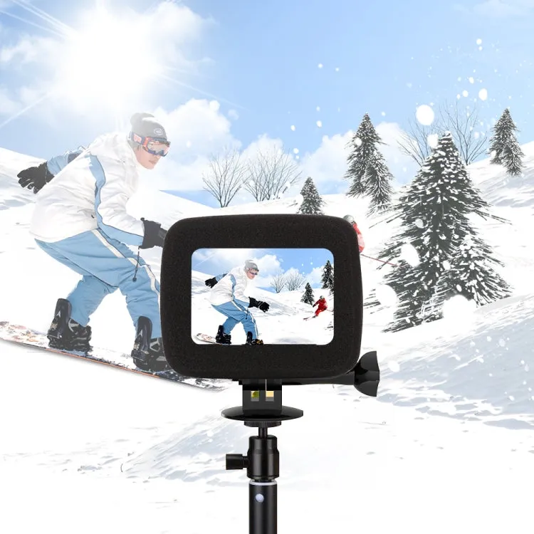PULUZ for GoPro HERO8 Black Foam Windshield Housing Case(Black)