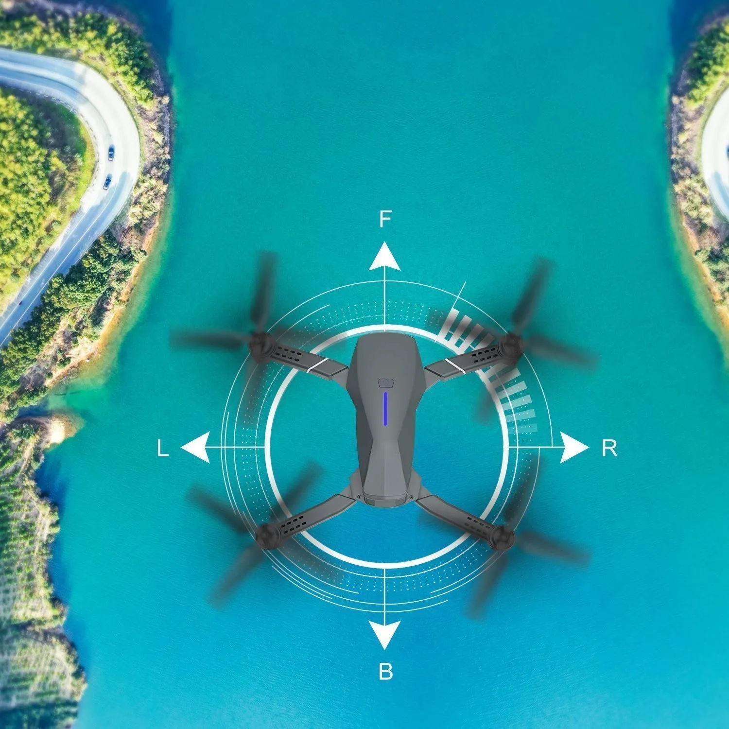 Remote control drone with camera