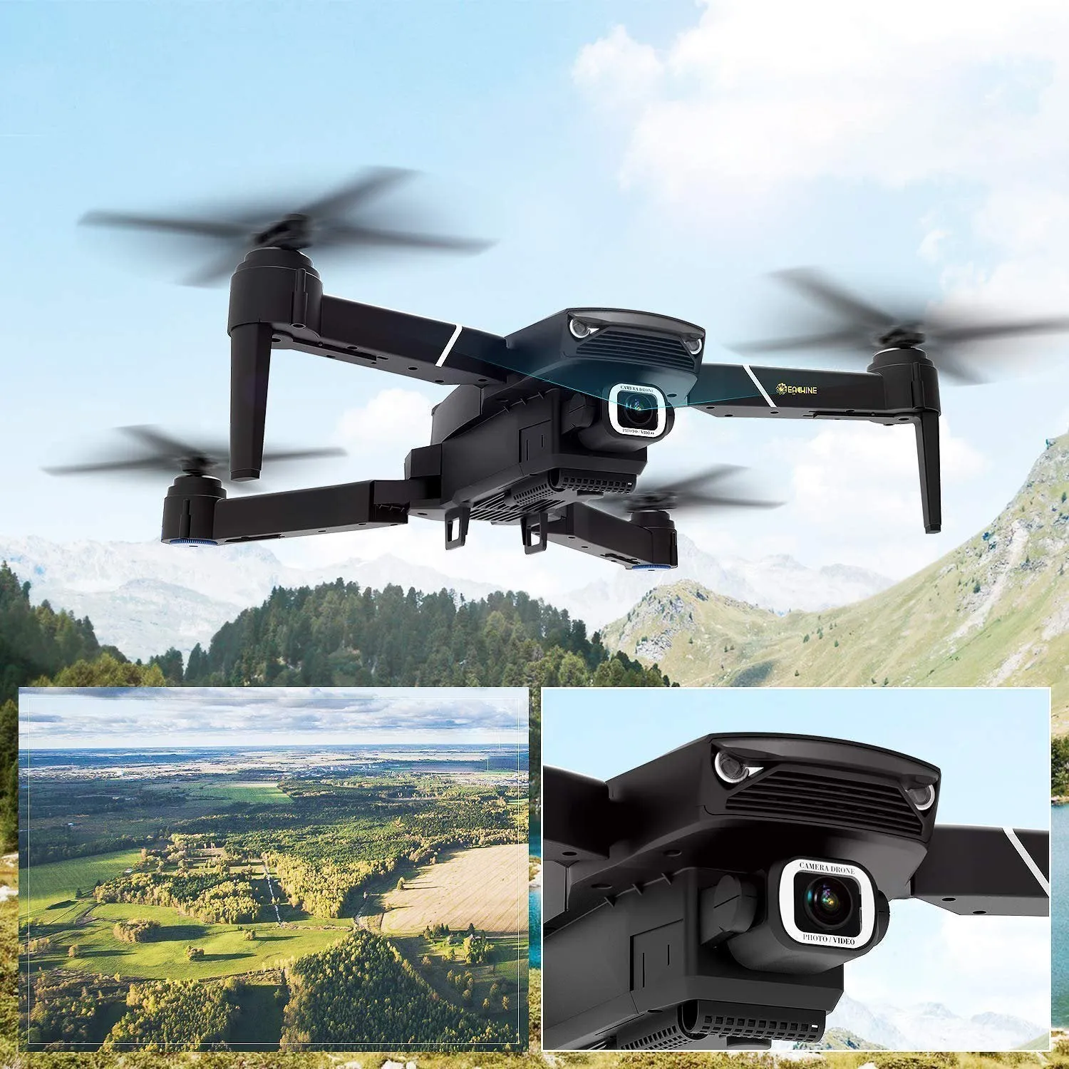 Remote control drone with camera