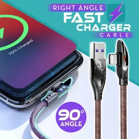 Right Angle Fast Charger Cable