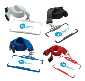 Rigid Card Holders - Unprinted sample