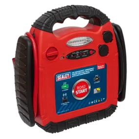 RoadStart¨ Emergency Jump Starter with Air Compressor 12V 900 Peak Amps