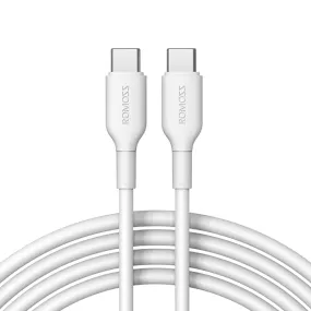 Romoss Type C To Type C Injection Molding   Tpe Cable 2M Wht 100W Fast Charge