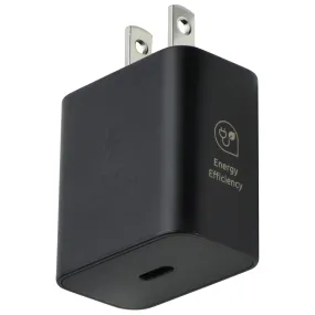 Samsung 25W Super Fast Charging USB-C 5V/3A Wall Charger (EP-T2510) - Black