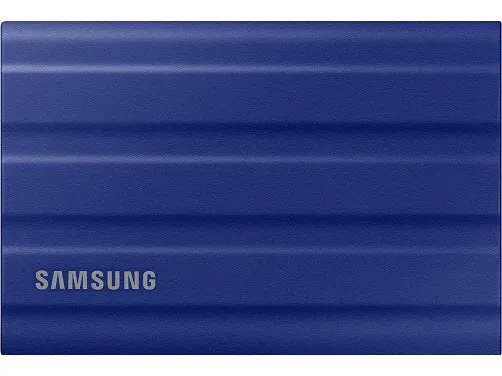 Samsung 2TB T7 Shield USB 3.2 Portable SSD (Blue) - MU-PE2T0R