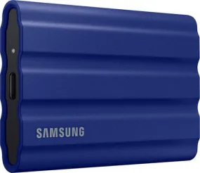 Samsung 2TB T7 Shield USB 3.2 Portable SSD (Blue) - MU-PE2T0R