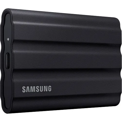 Samsung 4TB T7 Shield USB 3.2 Portable SSD (Black) - MU-PE4T0S