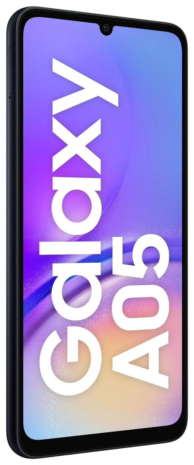 Samsung Galaxy A05 4G - 4GB RAM, 64GB Storage, Dual SIM, Black, Unlocked