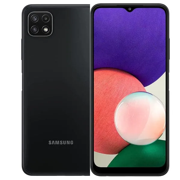 Samsung Galaxy A22 5G, 4GB RAM, 128GB Storage, Dual SIM - Grey/Black Unlocked