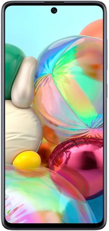 Samsung Galaxy A71 Mobile Sim-Free Smartphone 128GB (UK Version) - Prism Crush Black
