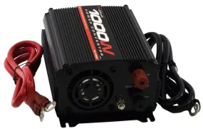 Schumacher PC-1000 Power Inverter, 12.8/13.2 VDC Input, 110/125 V Output :EA: QUANTITY: 1