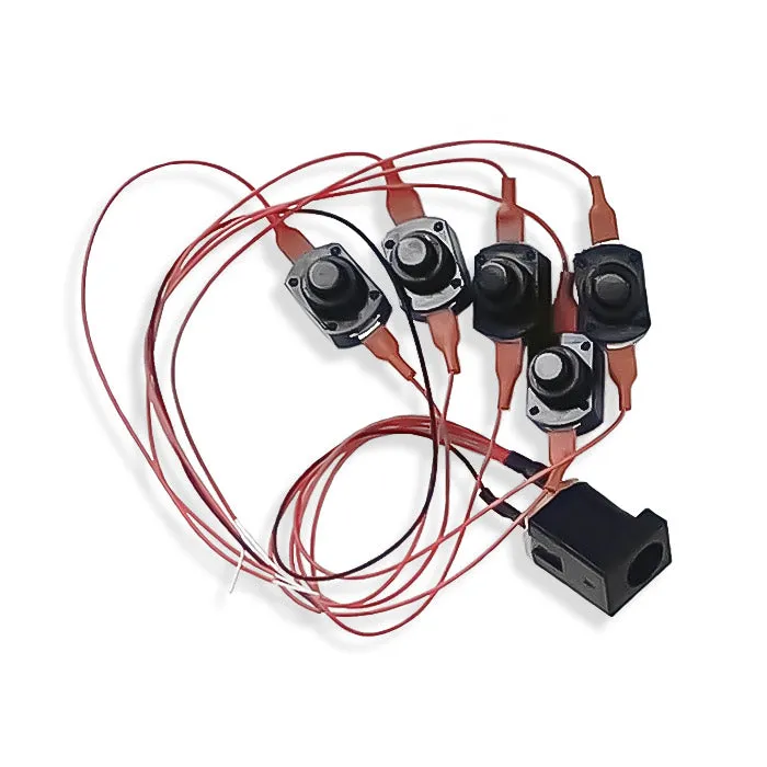 Screw Thread Power Jack Or Standard Power Jack (with or without Added switches)