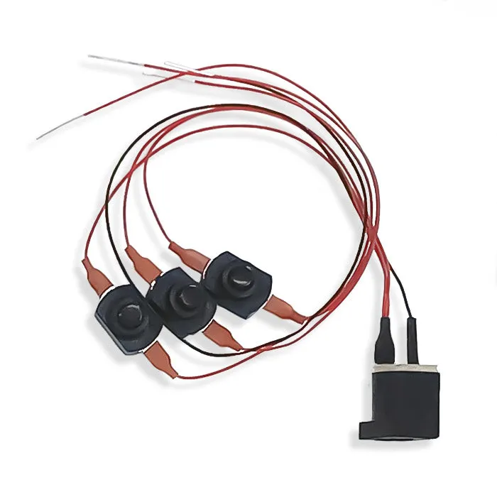 Screw Thread Power Jack Or Standard Power Jack (with or without Added switches)