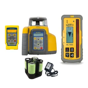 Spectra Precision GL412N Grade Laser With Remote, HL760 Receiver and Recharge Kit