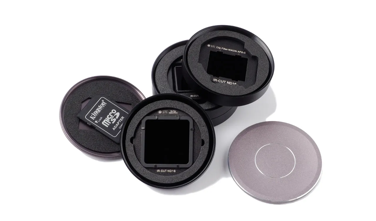 Stackable Aerospace-grade Metal Clip filter Case