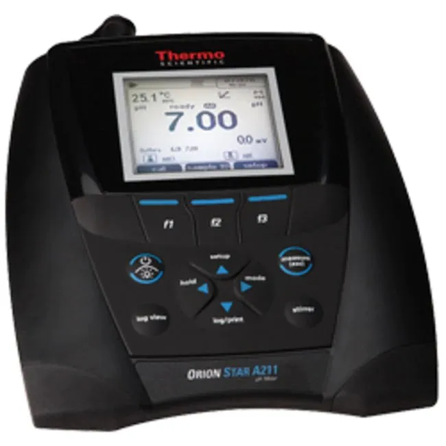 Star A211 pH Benchtop Meter Kit with Sure-Flow pH Electrode, ATC Probe, Solutions and Stand
