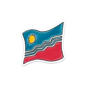 Sticker - Sioux Falls Flag