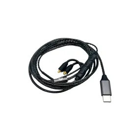 Strauss & Wagner Elche MMCX USB-C Upgrade Cable with Mic Remote