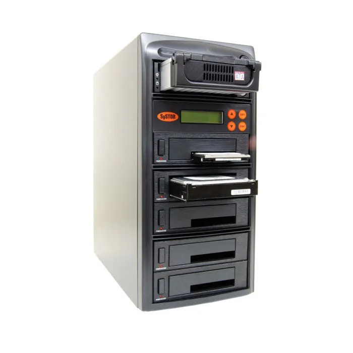 SySTOR 1:5 SATA/IDE Combo Hard Disk Drive / Solid State Drive (HDD/SSD) Clone Duplicator/Sanitizer - High Speed (150MB/sec) (SYS505HS)