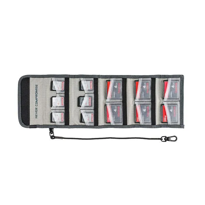 Tenba Tenba Tools Reload SD6 CF6 Card Wallet  Grey