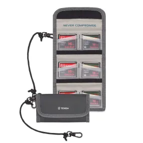 Tenba Tools Reload CF 6 Card Wallet — Grey