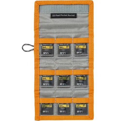 Think Tank Photo SD Pixel Pocket Rocket (Fireside Orange)