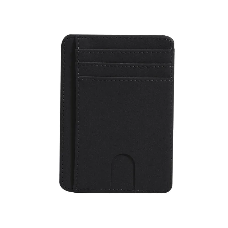 THINKTHENDO Slim RFID Blocking Leather Wallet Credit ID Card Holder Purse Money Case for Men Women 2020 Fashion Bag 11.5x8x0.5cm