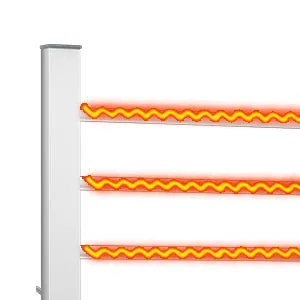 Towel Warmer 2-in-1, with Built-in Timer, Heated Towel Rack, Freestanding & Wall Mounted