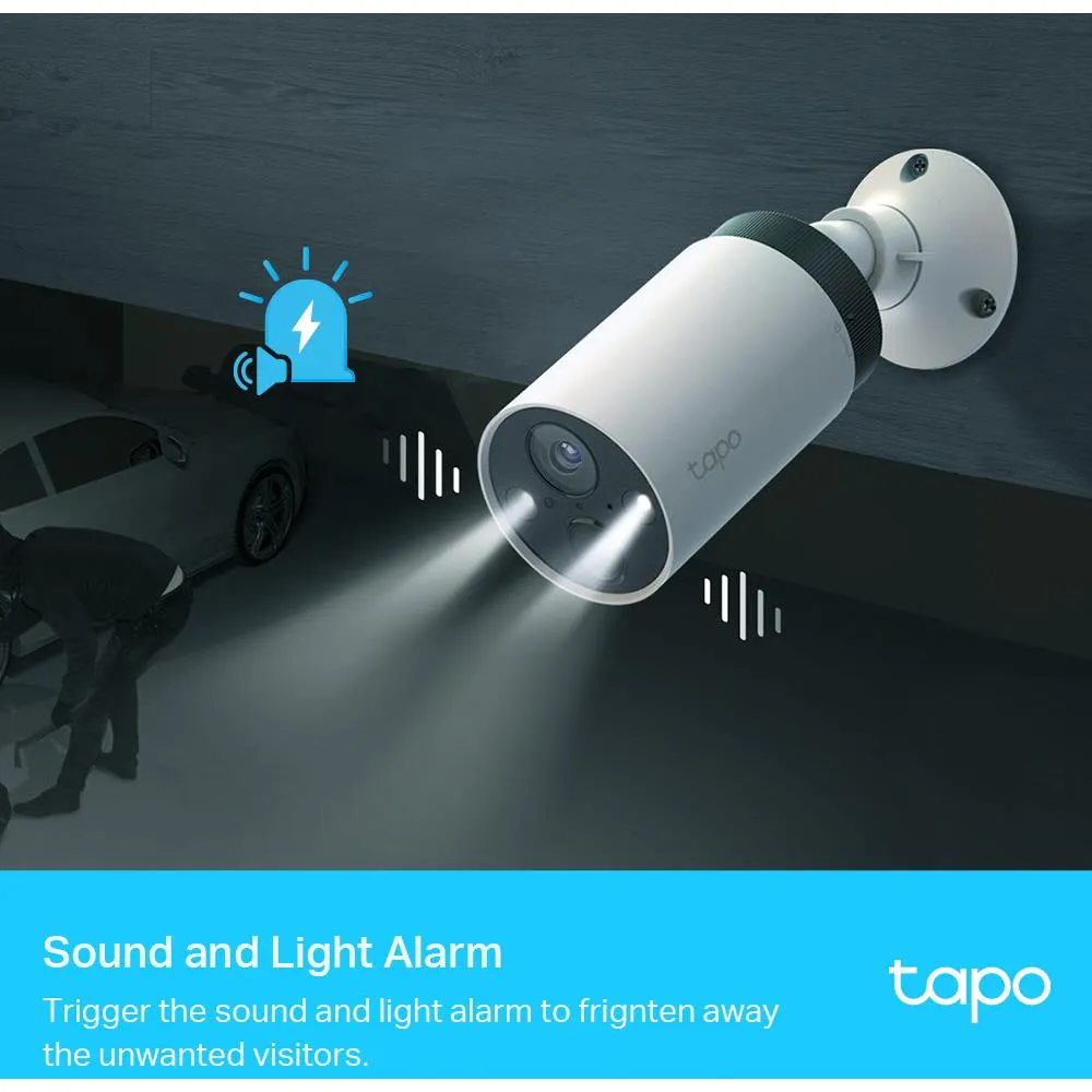 TP-Link Tapo Smart 2K Wire-Free Security Camera System (2 Pack)