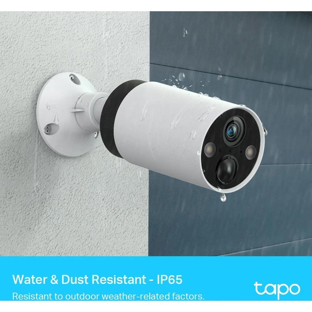 TP-Link Tapo Smart 2K Wire-Free Security Camera System (2 Pack)