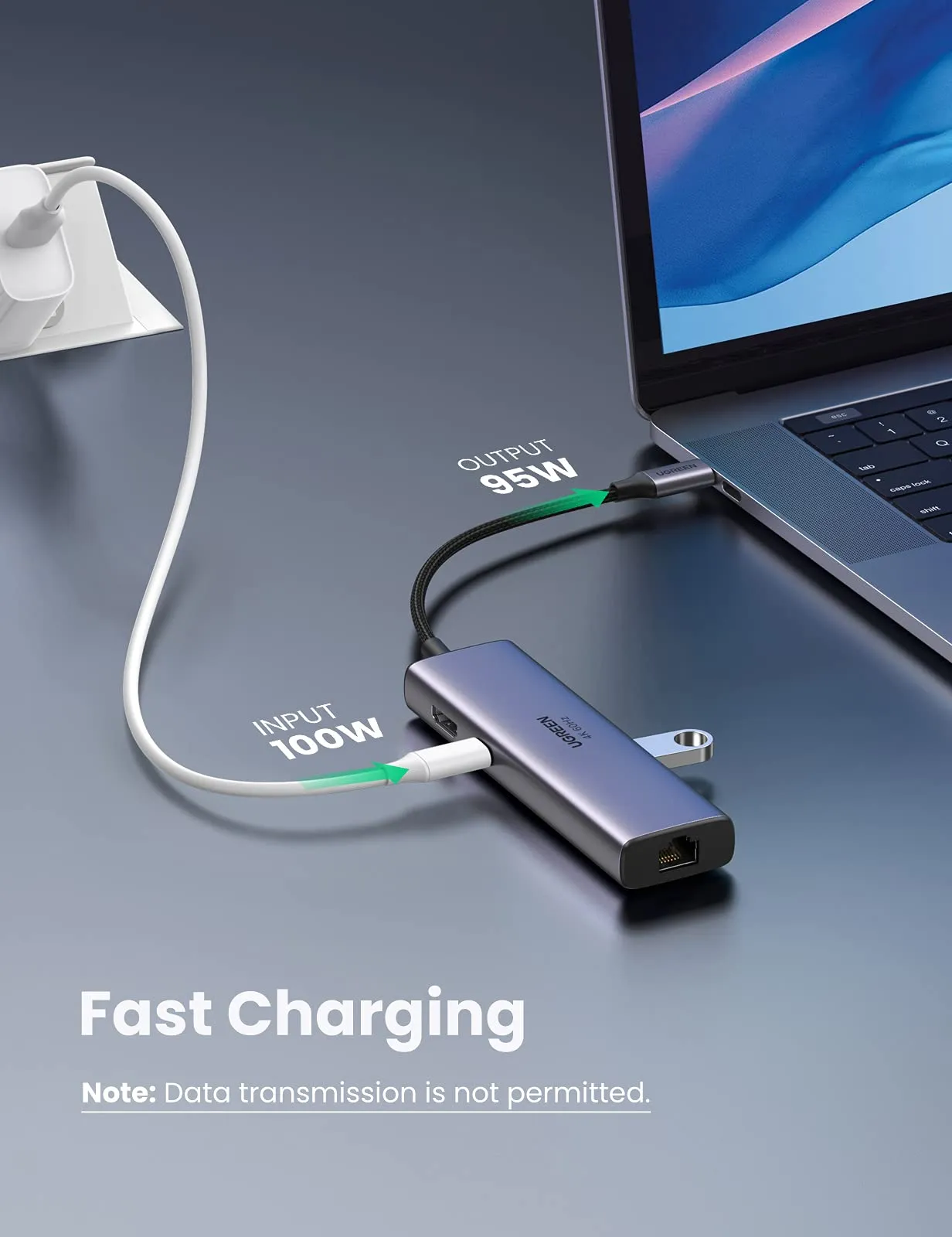 UGREEN USB C 7 in 1 Hub with 4K 60Hz HDMI