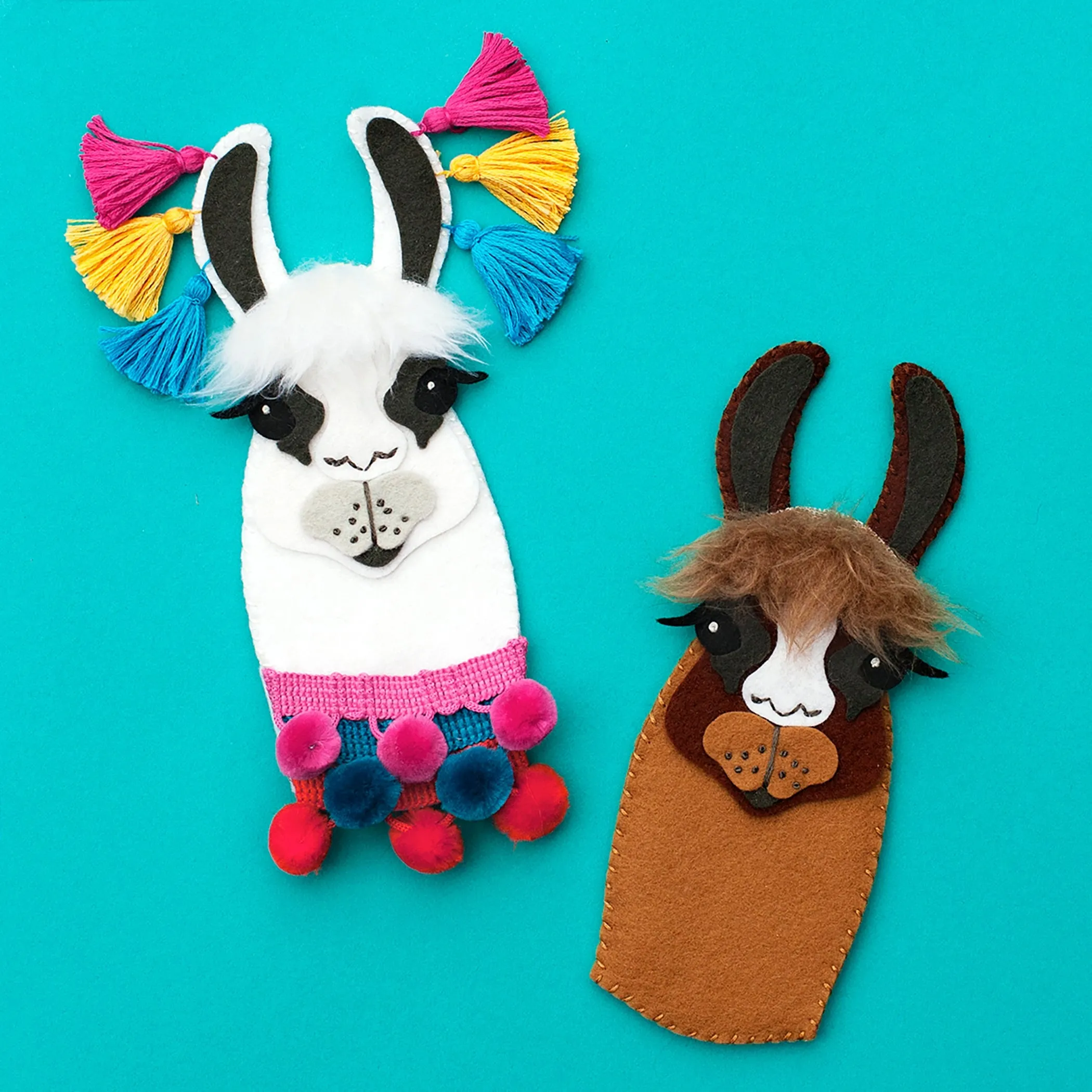 Unicorn Wool Felt Ornament Supply Kit