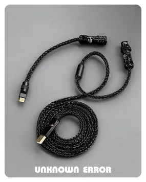 UNKNOWN ERROR COILED ARTISAN CABLE-OCC BLACK