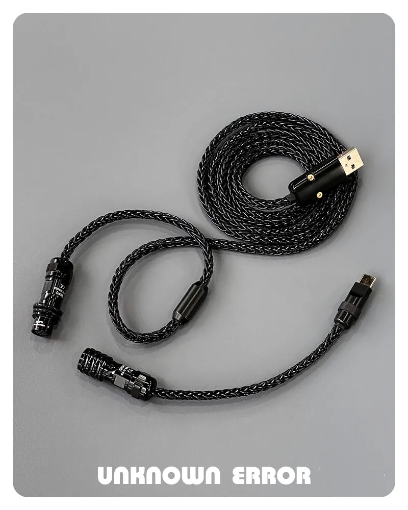 UNKNOWN ERROR COILED ARTISAN CABLE-OCC BLACK