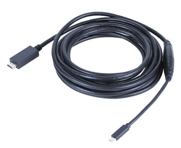 USB 3.1 Type C Male to HDMI 2.0 Male Cable, Black, 15FT, 25ft, 4K x 2K at 60Hz