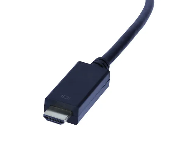 USB 3.1 Type C Male to HDMI 2.0 Male Cable, Black, 15FT, 25ft, 4K x 2K at 60Hz