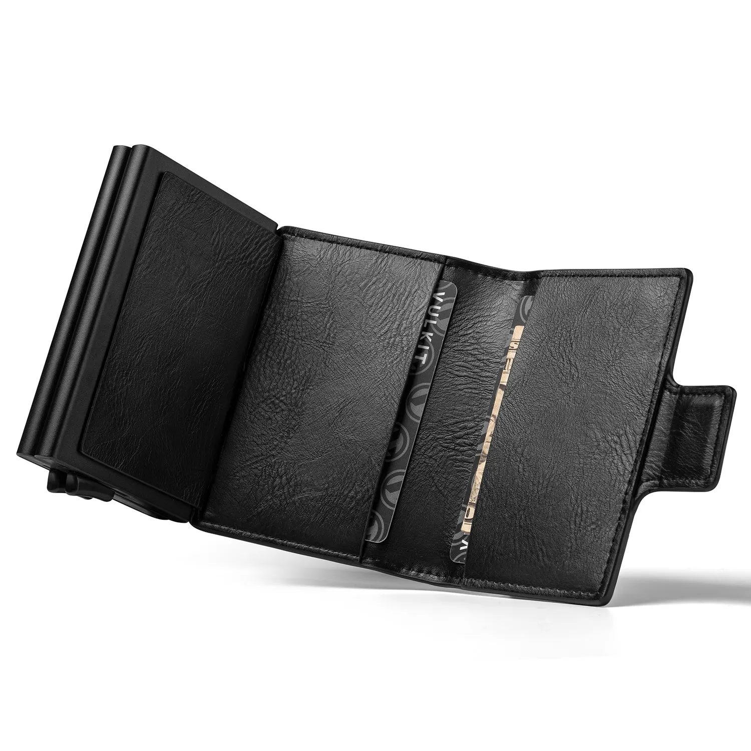 VC200d- Double Aluminum Card Holders For more Storage Wallet