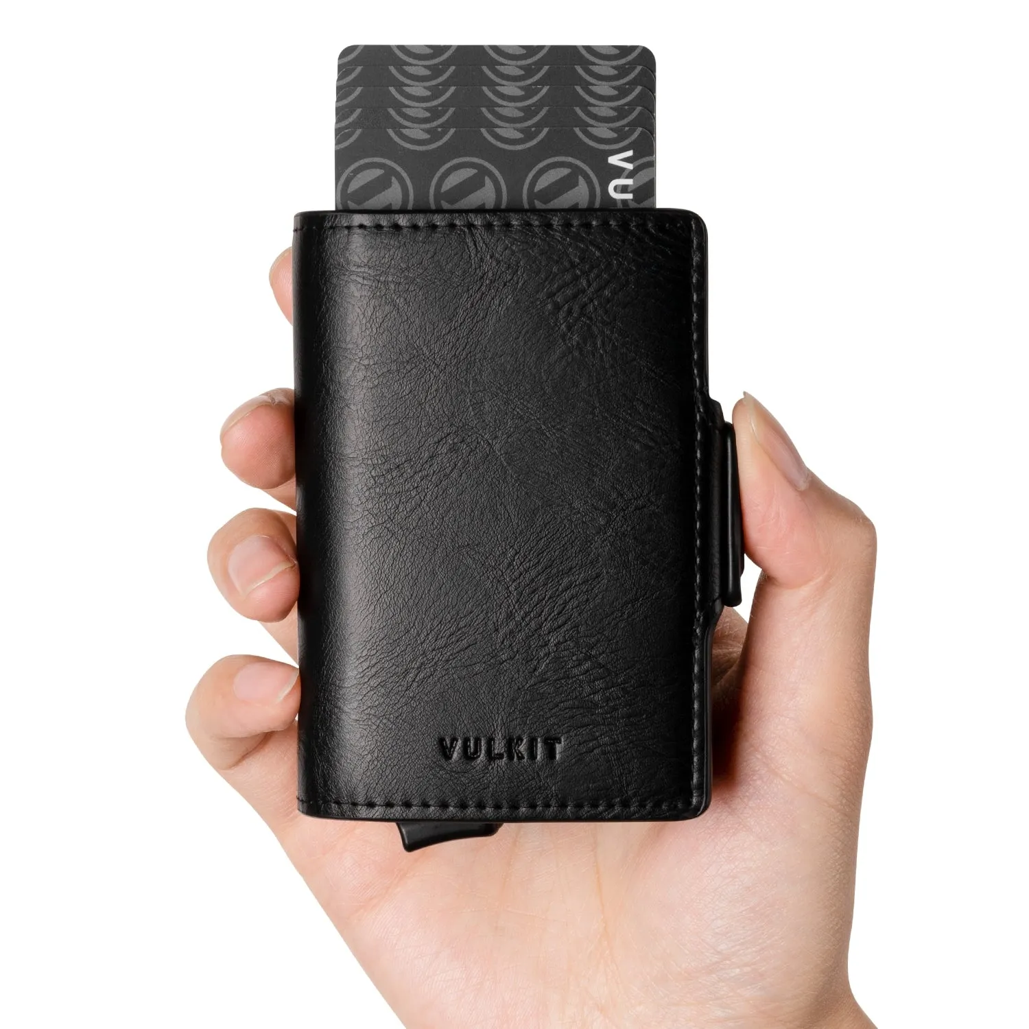 VC200d- Double Aluminum Card Holders For more Storage Wallet