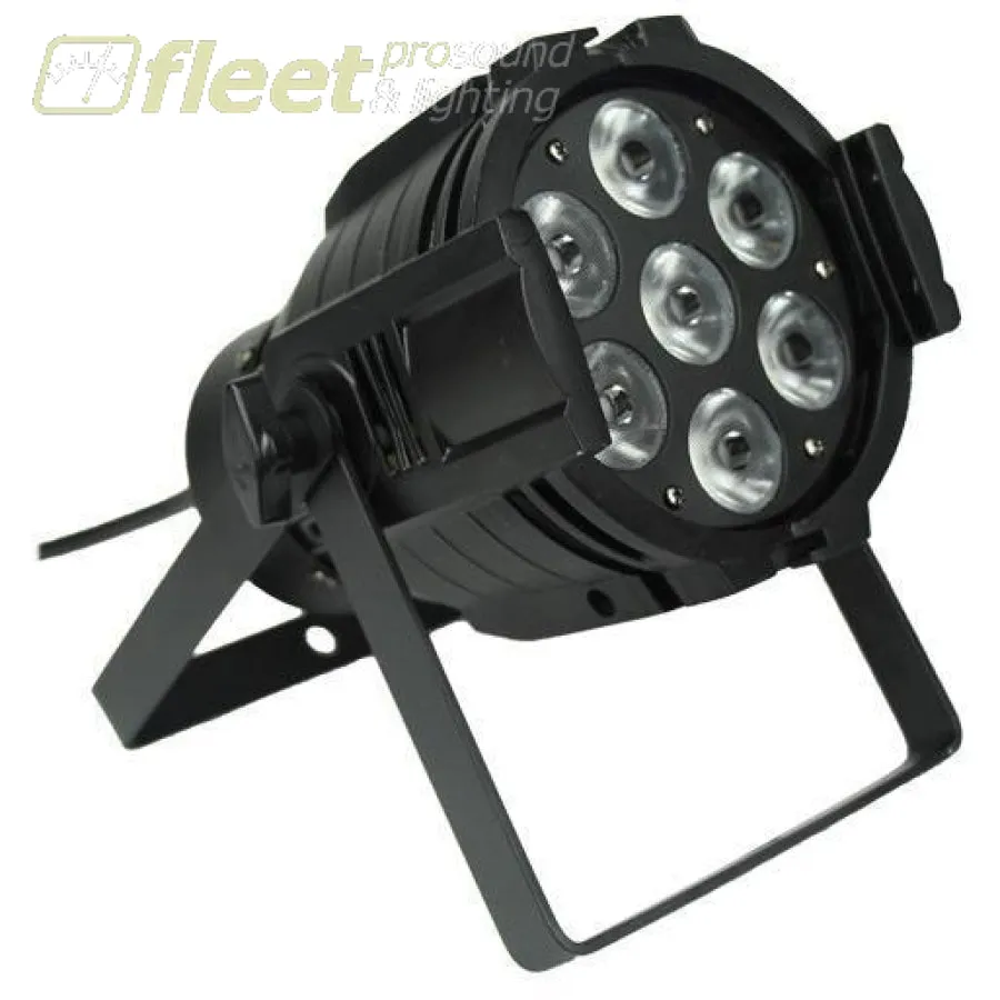 Vivid 7 x 10 Watt RGBW 4 in 1 Mini LED Par Light - VL-3114-7