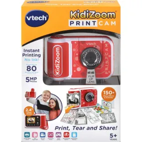 VTECH KIDIZOOM PRINT CAM RED