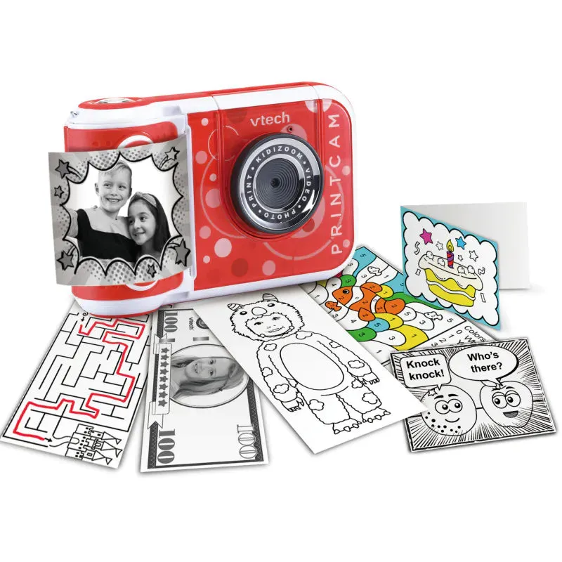 VTECH KIDIZOOM PRINT CAM RED