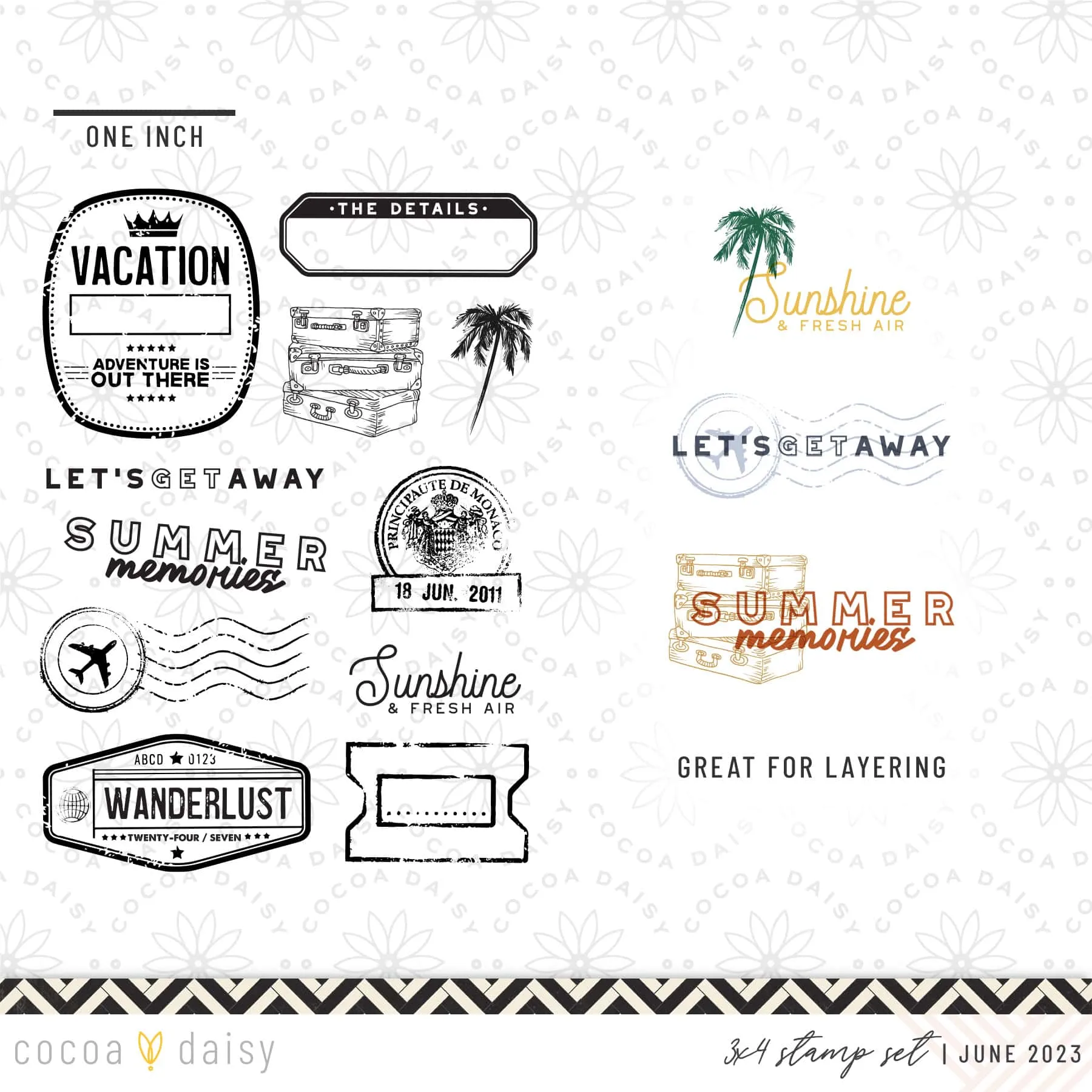 Wander Stamps from Memory Keeping Kits June 2023