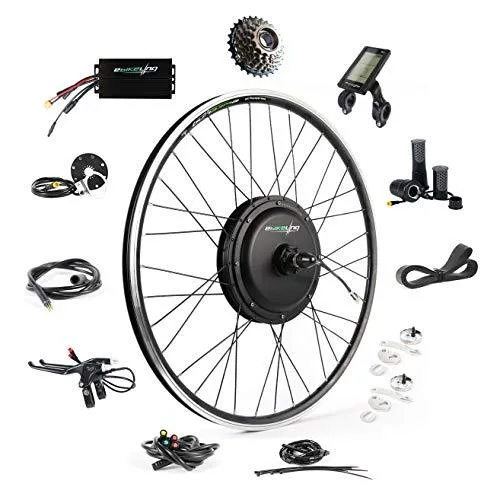 Waterproof Electric Bike 48V 1200W 700C Conversion Kit (Rear/LCD/Twist)