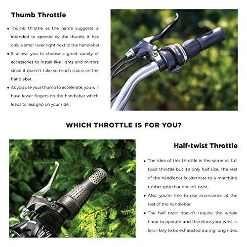 Waterproof Electric Bike 48V 1200W 700C Conversion Kit (Rear/LCD/Twist)